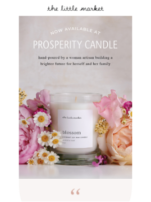 The Little Market - You Can Still Shop Candles
