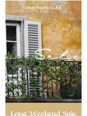 Bruno Magli - 25% OFF: A Refined Offer Ends Tonight
