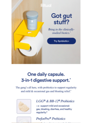Ritual - Digestive support designed to deliver*
