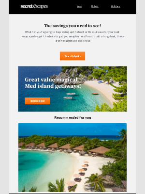 Secret Escapes (United Kingdom) - Handpicked luxury hotel savings