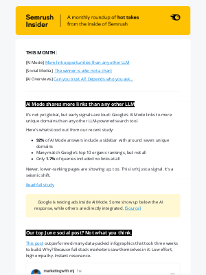 SEMrush - July Insights