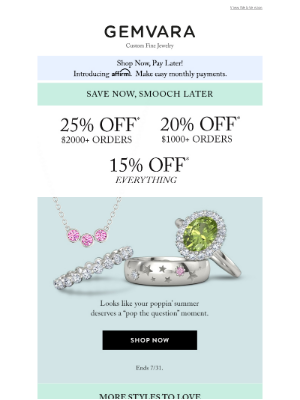 Gemvara - Up to 25% Off 💍