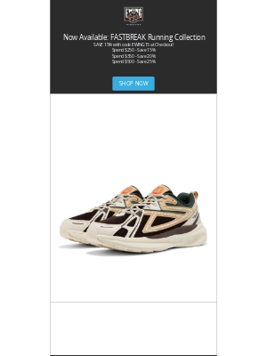 Ewing Athletics - FASTBREAK RUNNING Collection Now Available! Save up to 25% + Free Shipping!