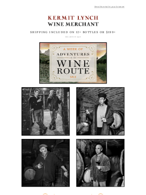 Kermit Lynch Wine Merchant - The most captivating wine in the world? The finale of our Adventures Sale