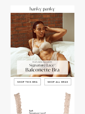 Top Pick: Signature Lace® Balconette Bra