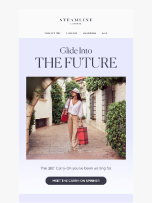 Steamline Luggage - Meet Entrepreneur 2.0