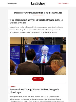 Warren Buffet prend sa retraite à 94 ans