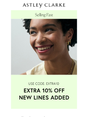 Astley Clarke - Don't Miss Extra 10% Off