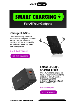 GearCulture - Power up! ⚡️ Charging Solutions Starting at $13