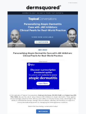 In Case You Missed It: Personalizing Atopic Dermatitis Care