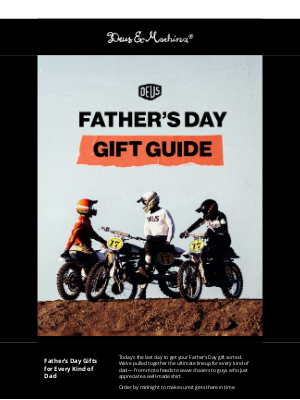 Deus Ex Machina - Still Need a Gift for Dad?