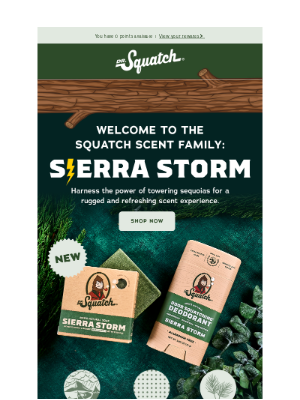 Dr. Squatch - Our newest scent is here