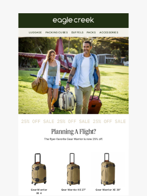 Eagle Creek - Still Time to Save 25% on Summer-Ready Gear