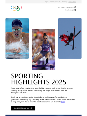 International Olympic Committee - 2025 sports highlights 🙌