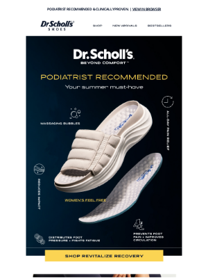 Dr. Scholls Shoes - “They’re the most comfortable shoes I own.”