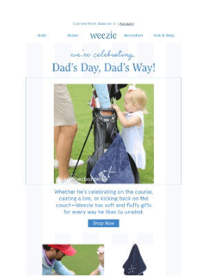 Weezie - Father’s Day on the fairway! ⛳