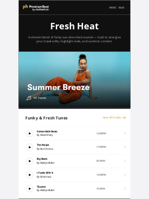 From Baile Funk to Chicago House—Soundtrack Your Summer Content