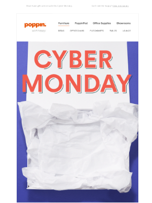 Poppin - Save Big This Cyber Monday! Score 20% Off In The Gift Shop