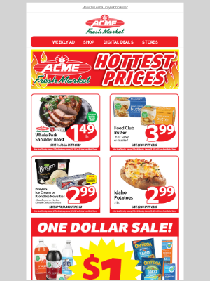 Acme Fresh Market - This Week's Hottest Prices!