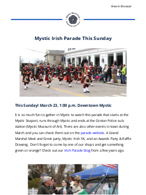 Mystic Knotwork - Sunday Mystic Irish Parade, Knotty Trends, Bunnies Are Coming,