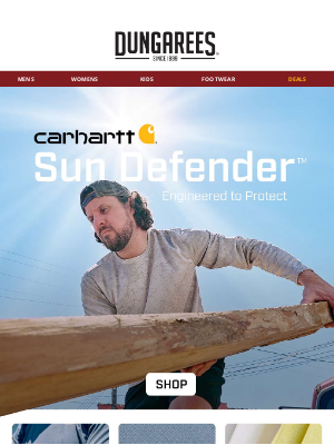 Dungarees - New Carhartt Sun Defender™ Gear
