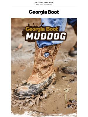 Georgia Boot - Mud is No Match | Muddog also in kids’ sizes
