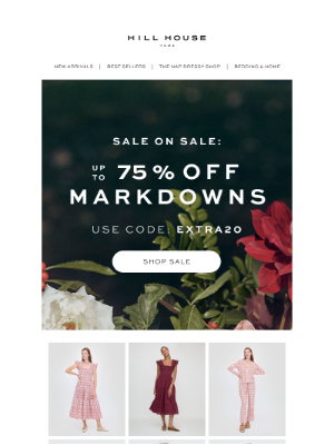 Hill House Home - Up to 75% Off Markdowns ❤️