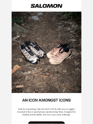 Salomon - All-terrain performance. Iconic reliability.