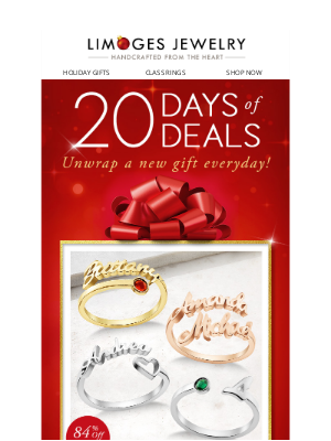 Limoges Jewelry - 84% Off ✓ Free Shipping ✓ Unwrap Today's Deal 🎁