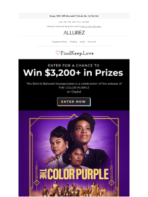 Allurez - An Amazing Sweeps | Enter To Win