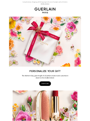 Guerlain - Personalized Mother's Day Gifts