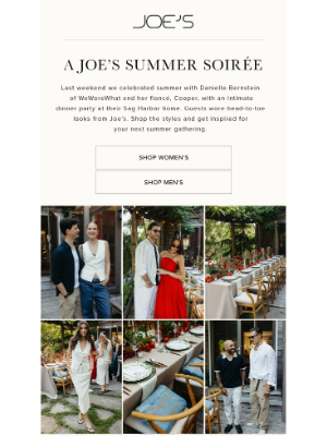 Joe's Jeans - Joe’s x WeWoreWhat Recap