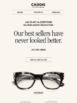 Best sellers starting at $56