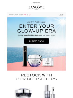 Lancome (Canada) - Have you received your complimentary minis?
