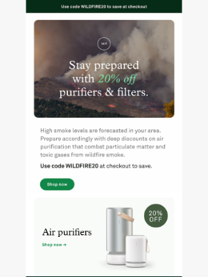 Molekule - Hi there, stay safe with 20% off