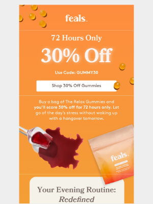Feals - Get 30% Off Gummies