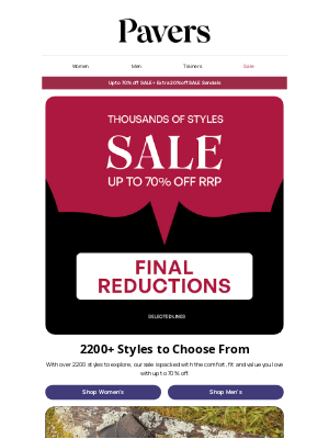 Pavers Shoes (United Kingdom) - Save big: Up to 70% off 2200+ styles!