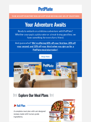 PetPlate - Your Adventure Awaits...👀