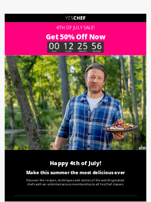 YesChef - HAPPY 4TH 🔥 SAVE 50%!