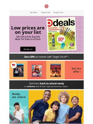 Target - Your new Weekly Ad is here.