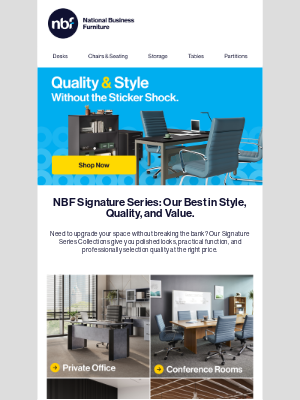 National Business Furniture - Quality and Style Without the Sticker Shock