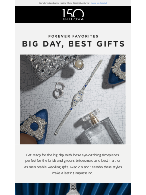 Bulova - Wedding Day Essentials: The Reviews Are In!