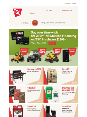 Tractor Supply Company - FINAL DAY to shop these incredible Spring DEALS🌻 Mowers, Riders, Safes and MORE!