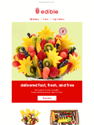 Edible Arrangements - FREE delivery available