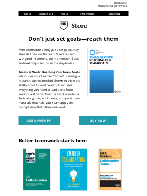 Harvard Business Review - Are your team’s goals getting lost between meetings?