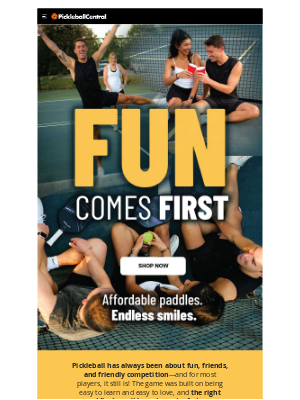 PickleballCentral - Join the Fun: Great Paddles at Affordable Prices