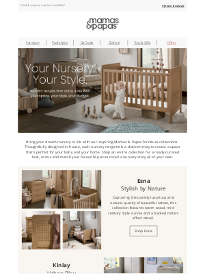 Mamas & Papas (United Kingdom) - Your Nursery. Your Style