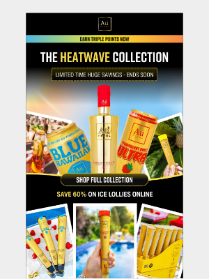 AU Vodka (United Kingdom) - Big Heatwave Savings Ends Soon 🔥