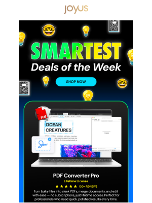 Joyus - The Smartest Thing You’ll Do All Week…