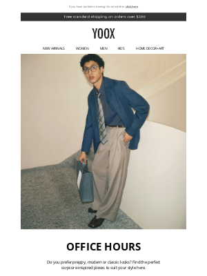 YOOX - 👜 Dress for success >> Upgrade your 9-to-5 style